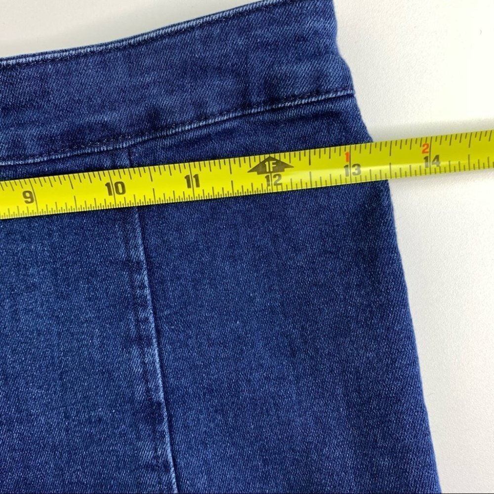 Denim mini skirt with stretch - Picture 5 of 6